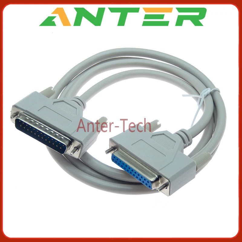 DB25 25-контактный разъем «папа-мама» M/F параллельный кабель LPT между ...