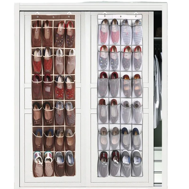 

Карманный органайзер для обуви с 24 отделениями