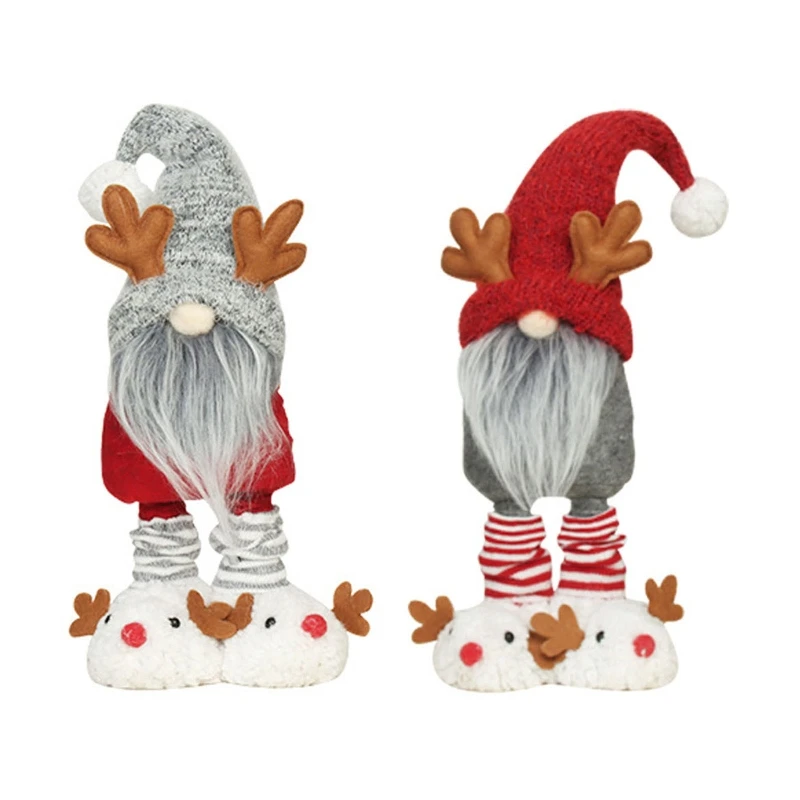 

Christmas Gnome Telescopic Elf Doll Ornament Crafts Decor Doll Supplies