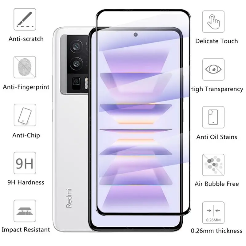 Фото Стекло для Xiaomi Redmi K50 Pro, закаленное стекло для Xiaomi Redmi K50 Pro K40S, переднее стекло для телефона, защита экрана, пленка для объектива камеры №2