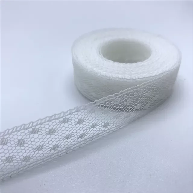 

15mm High Quality Lace Ribbon Embroidered Lace Fabric For Skirt Accessories Trim Decoration Handmade Sewing Fabric