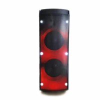 linge 12x2 party box 1000 pa trolley speaker party speaker system led blue tooth speaker with j b l light show