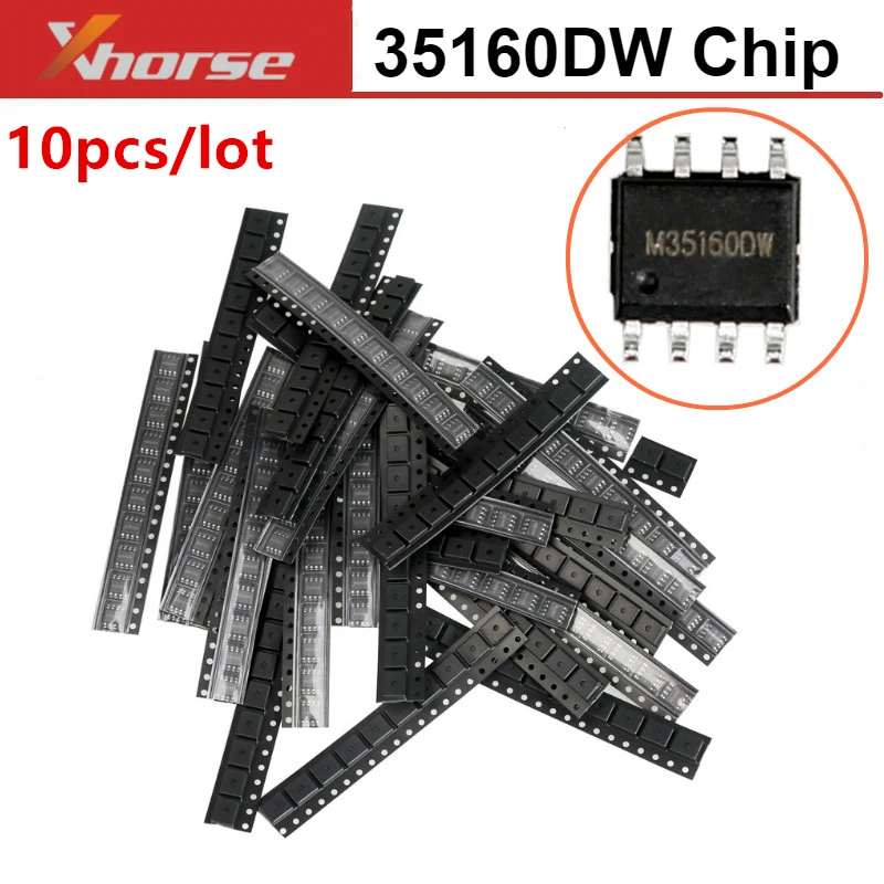 10pcs/lot Xhorse 35160DW Chip for VVDI Programmer VVDI 35160 35160DW IC Chip Reject Red Dot No Need Simulator Replace M35160WT