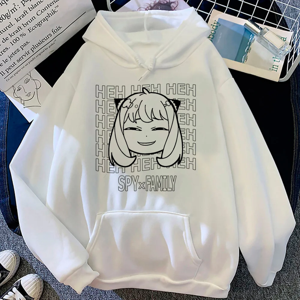 

spy x family hoodies women japanese 2023 gothic tracksuit female Kawaii Hood