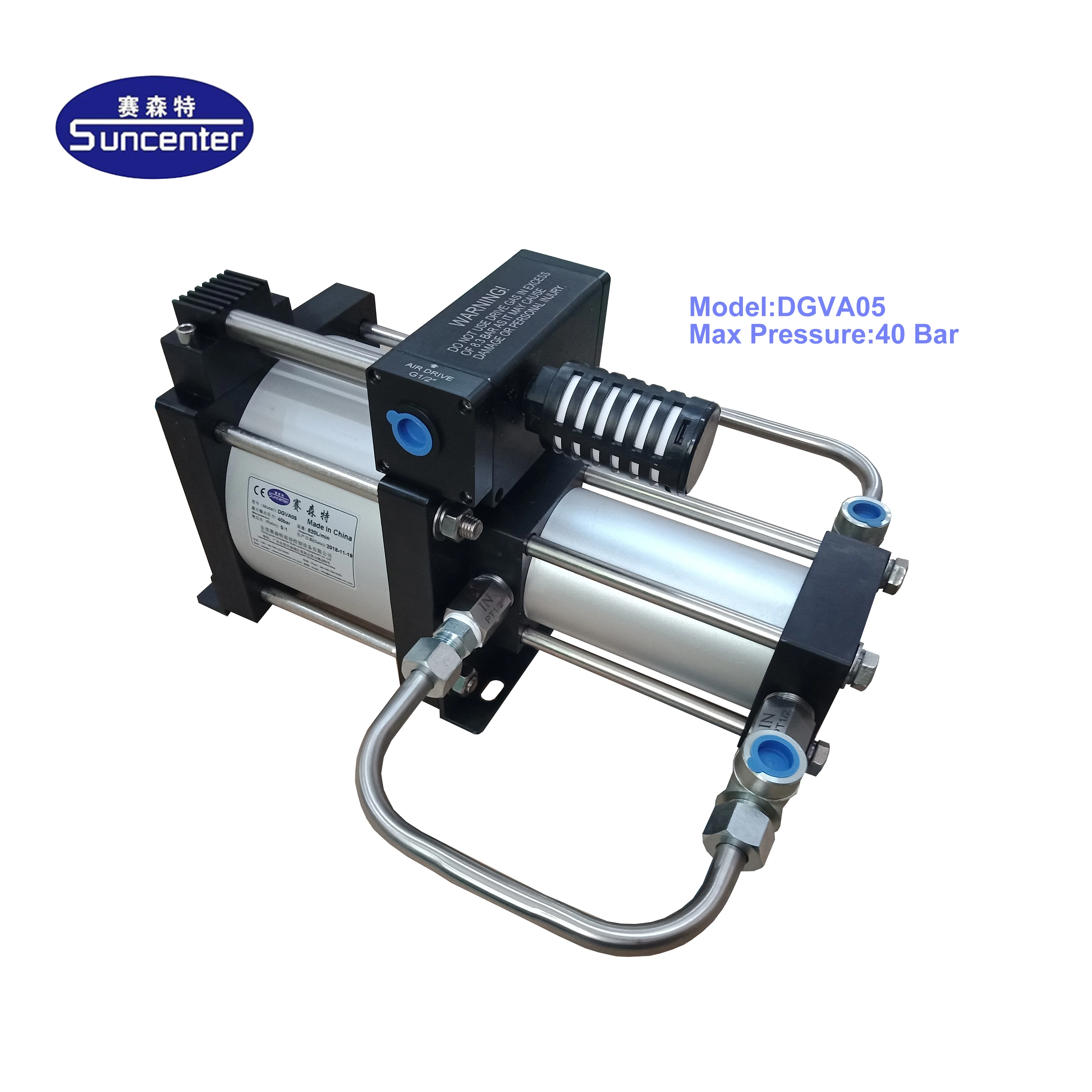

Suncenter Air Amplifier 40 Bar DGVA05 model Air Pressure Booster Pump