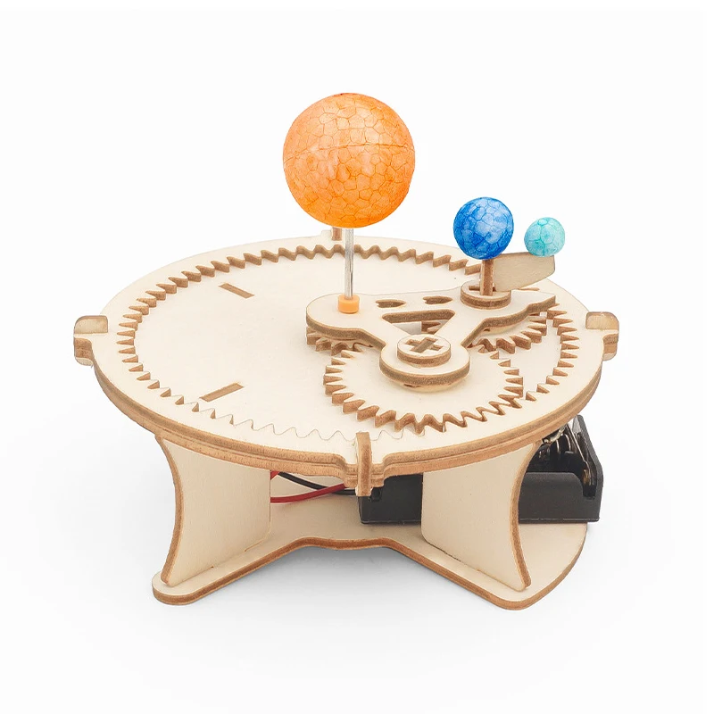 

DIY Earth Moon Sun Three Balls, Children's Assembled Science Experiment Educational stem Toys