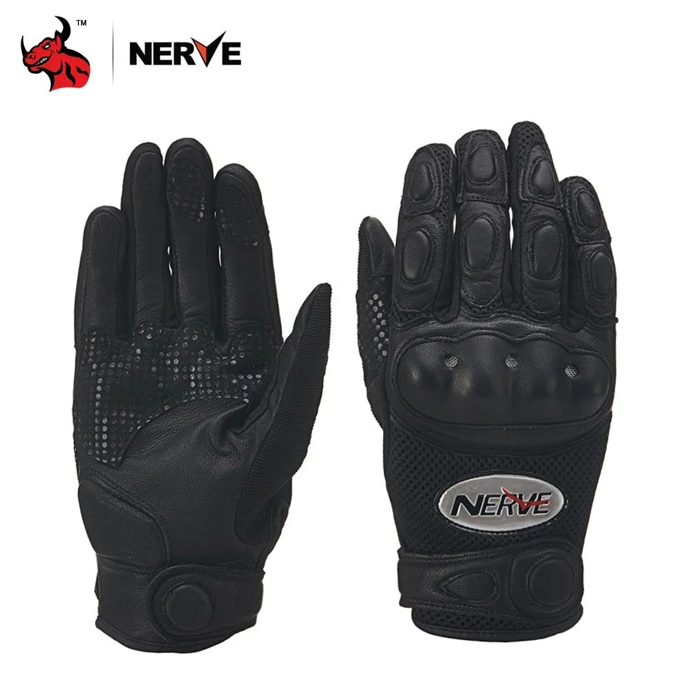 NERVE Breathable Perspiration And Quick Drying Motorcycle Gloves Anti-drop Wear-resistant Cycling Protective Gloves