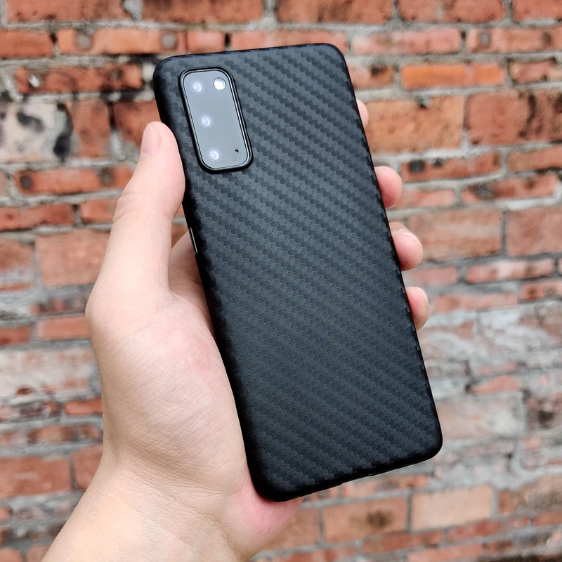 

Ультратонкий матовый чехол из углеродного волокна для Samsung Galaxy S22 plus