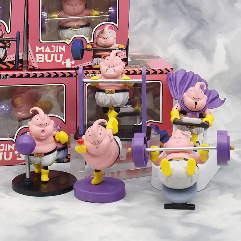 

Anime Dragon Ball Z Fat Majin Buu Figure DBZ Muscle Boo Action Figurine Model Collection Kawaii Doll Room Decoration Toys Gift