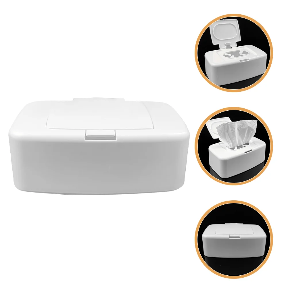 

Household Wipes Holder Wet Dispenser Plastic Gloves Disposable Storage Box Pp Car Tissue Baby Travel Make Remover Case
