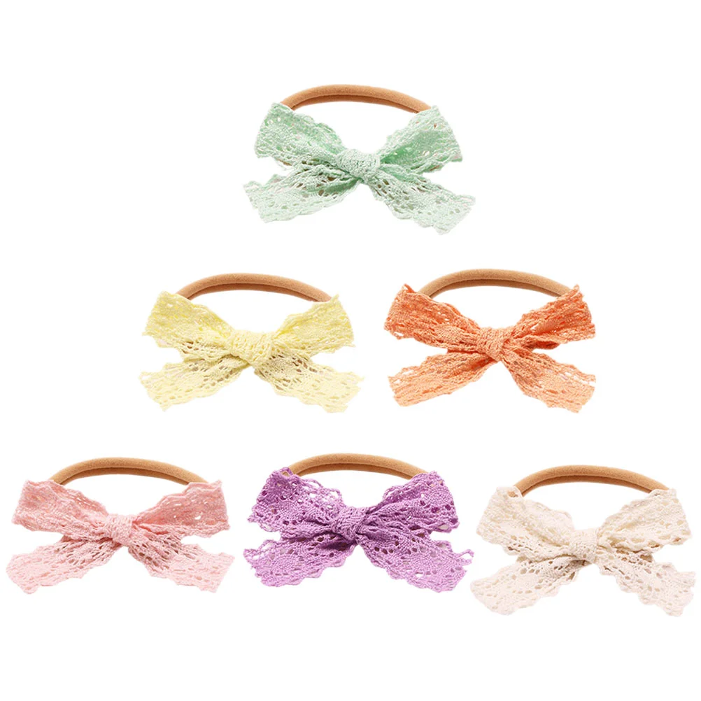 

Ободок для волос с бантом для девочек, 6 шт.