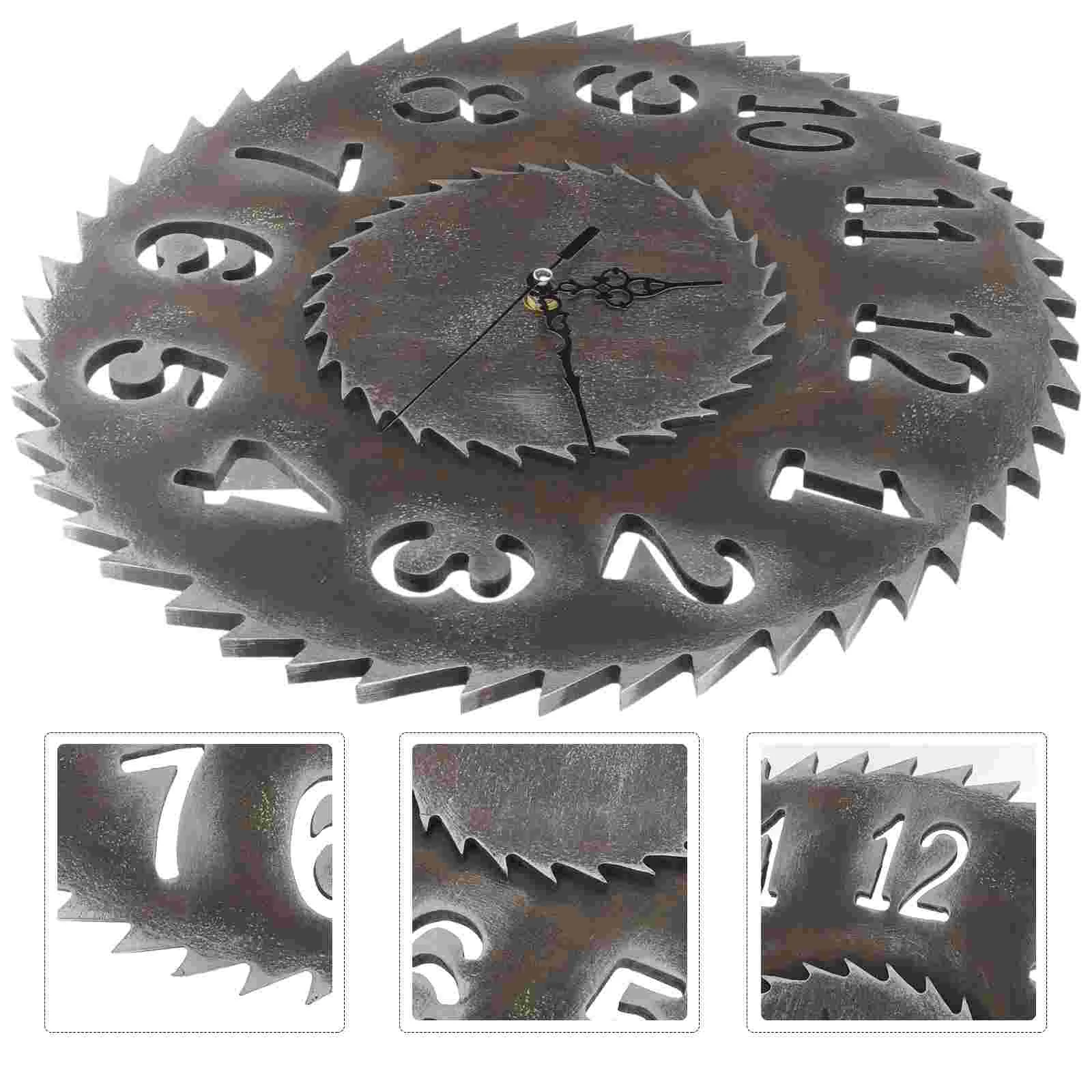

Wall Decoration Clock Ornament Indoor Home Hanging Decorative Living Room Bedroom
