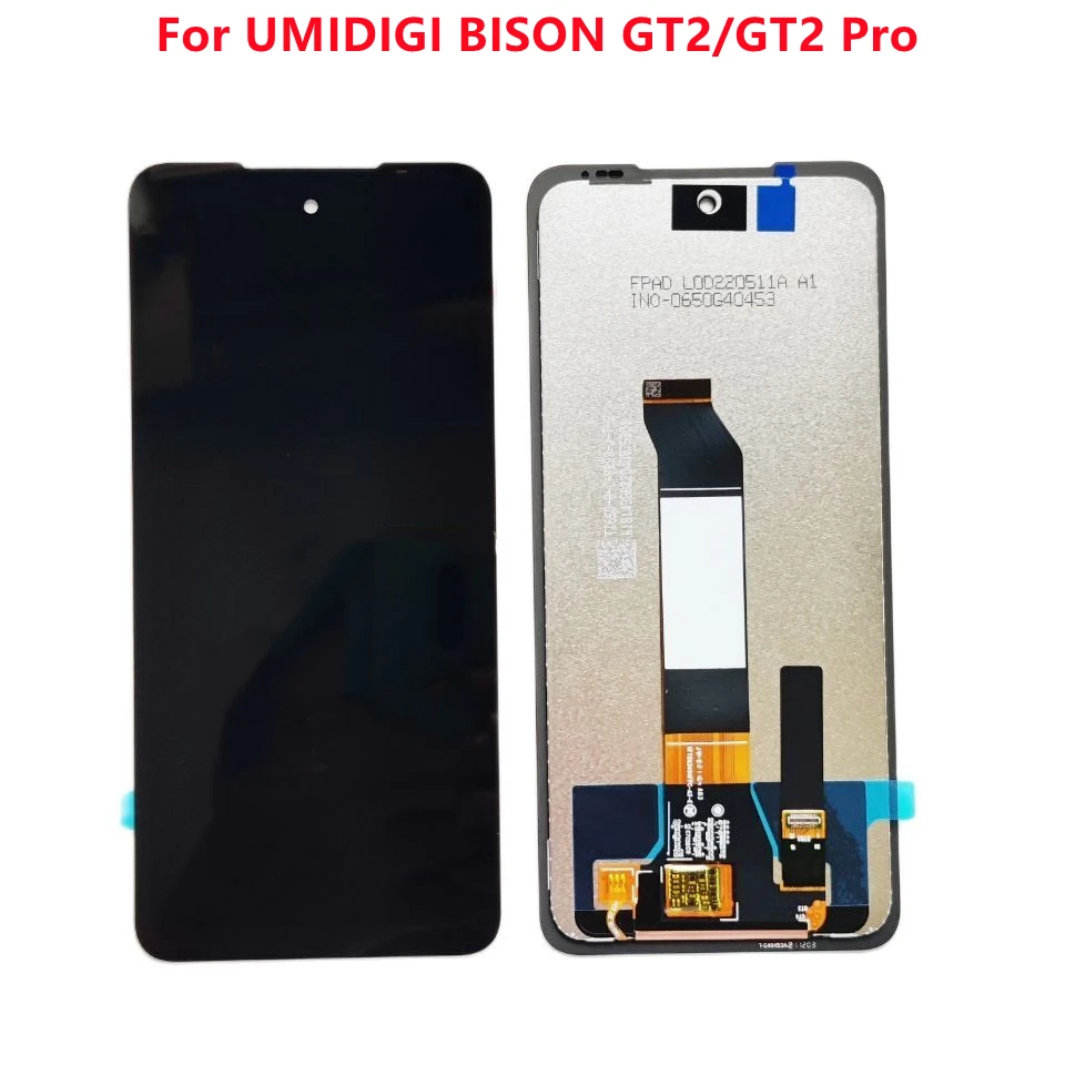 100% Original UMIDIGI BISON GT2 LCD Display+Touch Screen Digitizer Assembly For UMIDIGI BISON GT2 Pro Phone