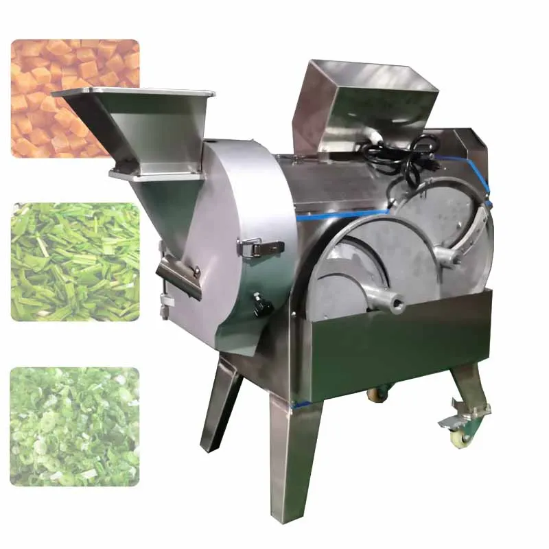 

Automatic Vegetable Cutting Machine Electric Potato Onion Carrot Ginger Slicer Commercial Shredder Multifunction Cutter