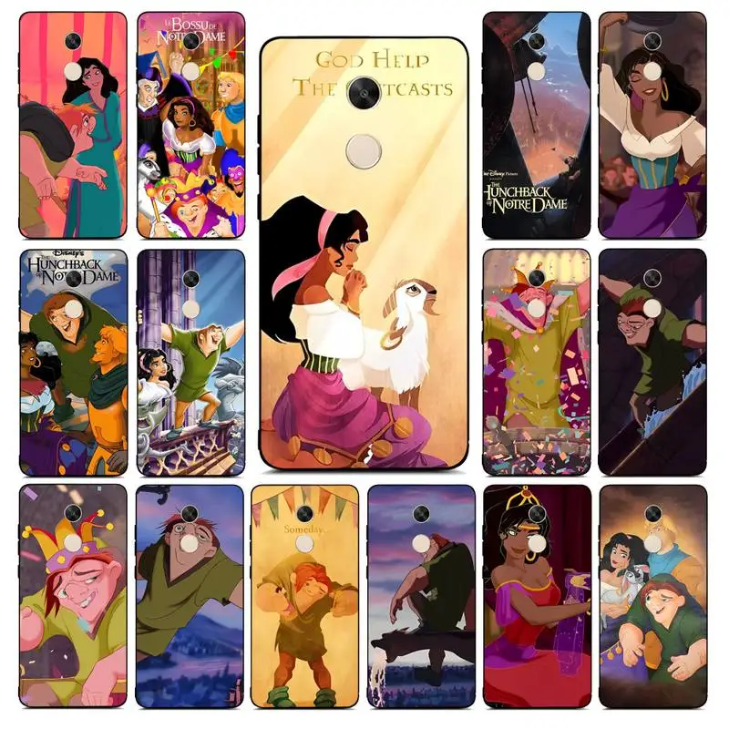 

Disney The Hunchback of Notre Dame Phone Case for Redmi Note 8 7 9 4 6 pro max T X 5A 3 10 lite pro