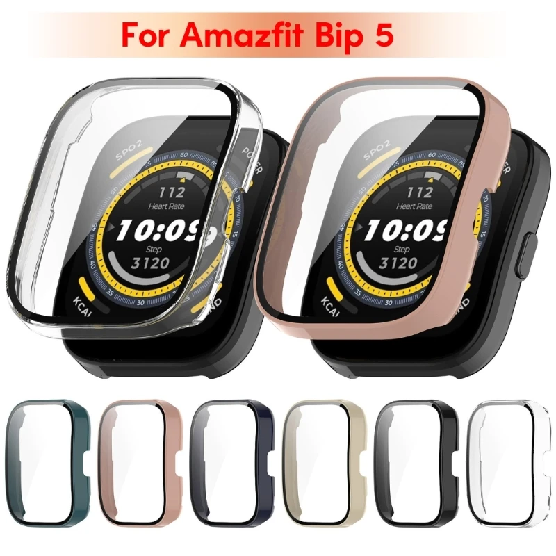 

For Bip 5 A2215 Full Screen Protector Case Watch Bumpers Dustproof Cover Dropship