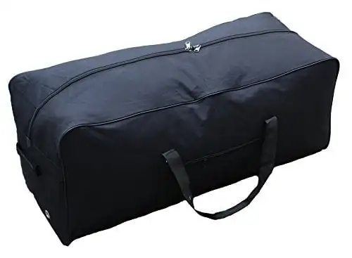 38 Inch Heavy Duty Duffle Bag Zippered Packable Duffle Bag Extra Large Carry Luggage bag for Sports Camp Travel Military Christm