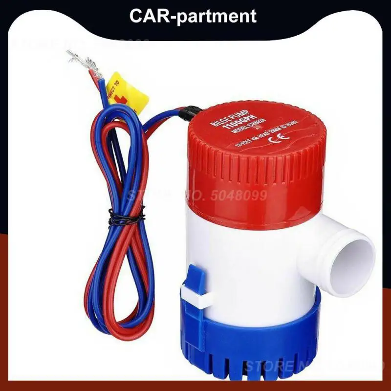 

Электрический водяной насос 1100GPH, 12 В постоянного тока, 1 Bilge, дренажная система для подводных лодок, яхт, водонепроницаемая Насосная машина, ...