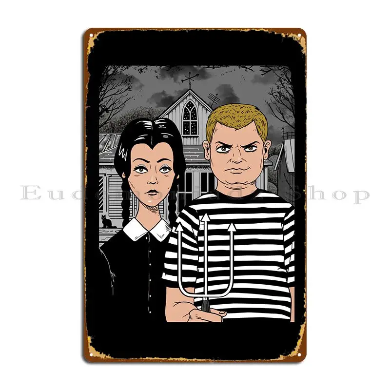 

Gothic Siblings Metal Signs Rusty Classic Garage Designs Garage Tin Sign Poster