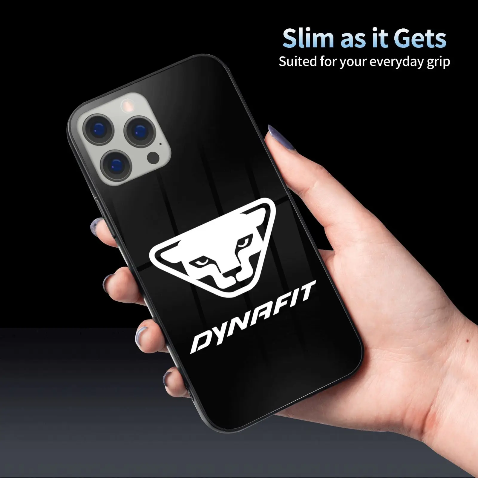 

Dynafit Lo go 01 Tempered glass phone case For iPhone 13 12 mini 11 pro xs max X XR 6 7 8 Galaxy S 22 PLUS plus