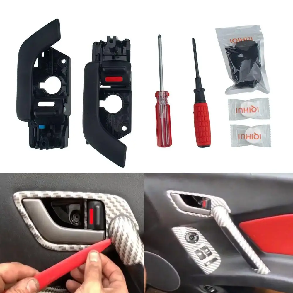 

Установочные автомобильные аксессуары, автомобильная часть, левая и правая внутренняя дверная ручка, ручка, Вытяжная внутренняя ручка автомобиля для HYUNDAI TIBURON 2003-2008