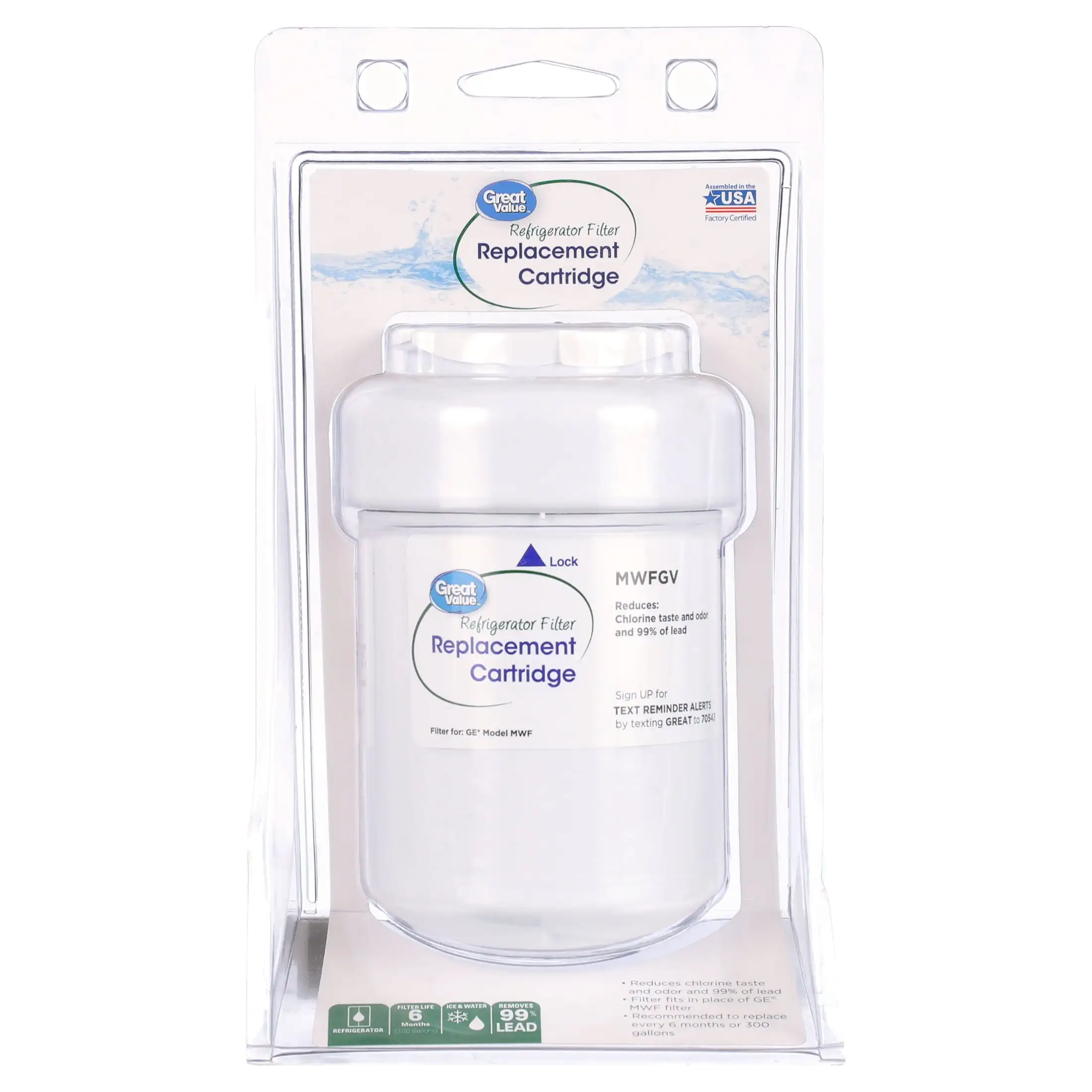 

MWF Refrigerator Water Filter 1 Pack