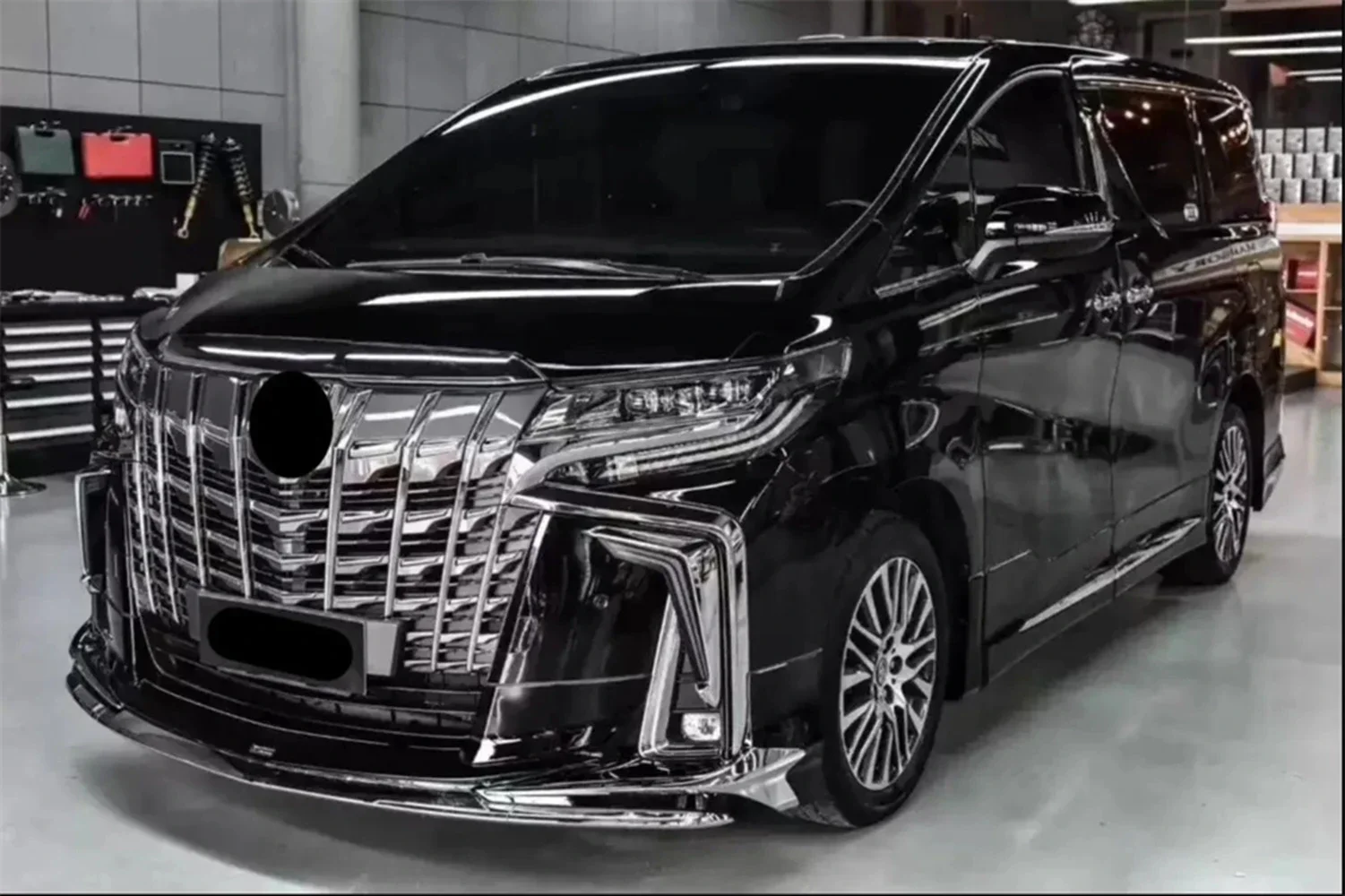 Для Toyota Zorfire 2015-20 автомобильный комплект кузова передний бампер в сборе решетка