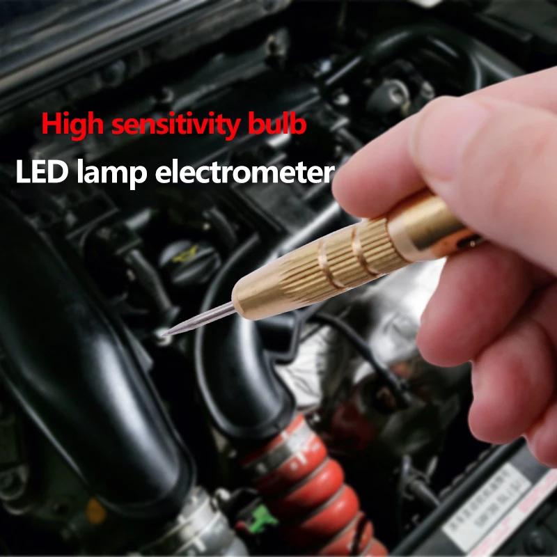 Диагностические инструменты постоянного тока 6 В 12 24 медный автомобильный тестер
