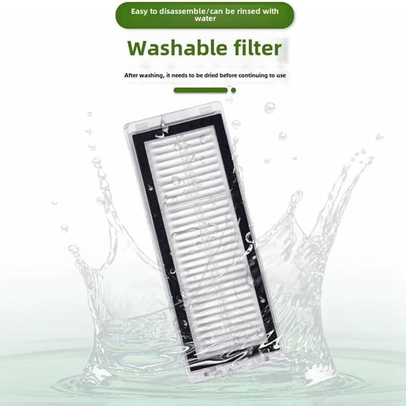 Для Dreame L10s Ultra L20 L40 X30 Детали робота-пылесоса Основная боковая щетка Швабра Фильтр