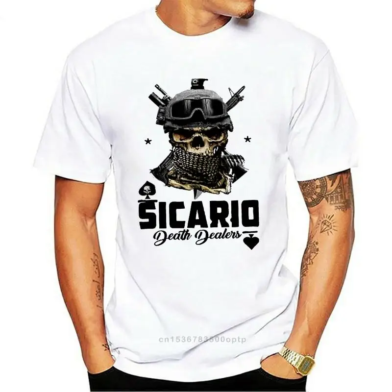 

New Sicario Narco Hitman T-Shirt El Chapo Mexican Cartel Pablo Escobar Medellin Tee Birthday Gift Tee Shirt