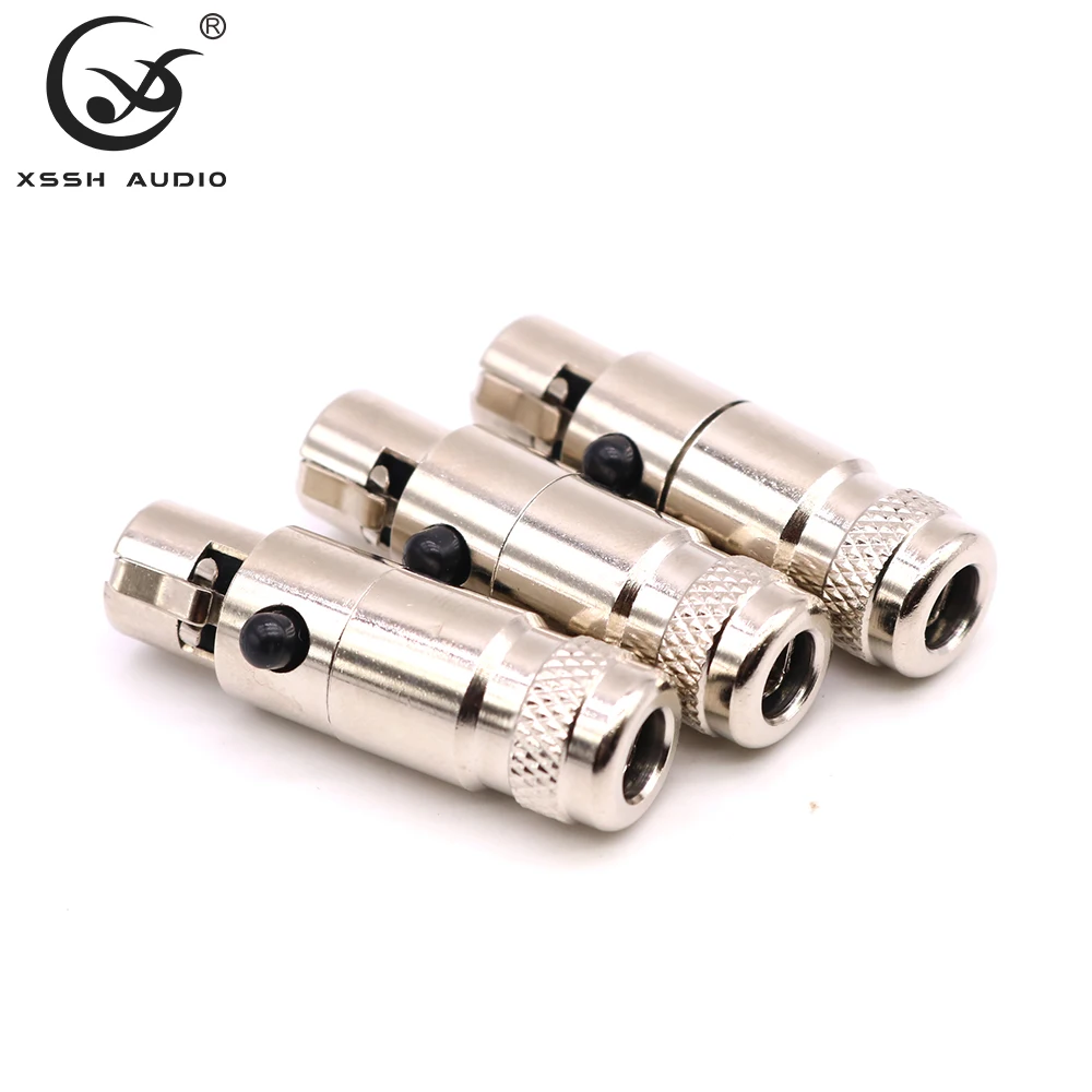 

8 шт. гнездовой и мужской разъем YIVO XSSH HIFI Hi-end DIY OEM ODM Аудио Видео Латунное покрытие родиевое 3 контакта 4 контакта мини XLR разъемы