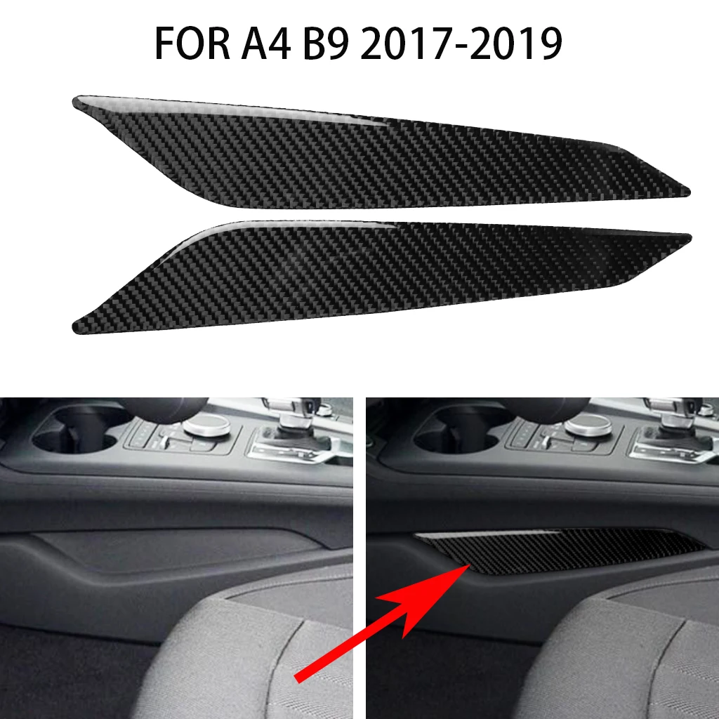 

Carbon fiber car interior, gear measurement panel frame decoration,Suitable For Audi A4 B9 2017 2018 2019 2020 2021car stickers,