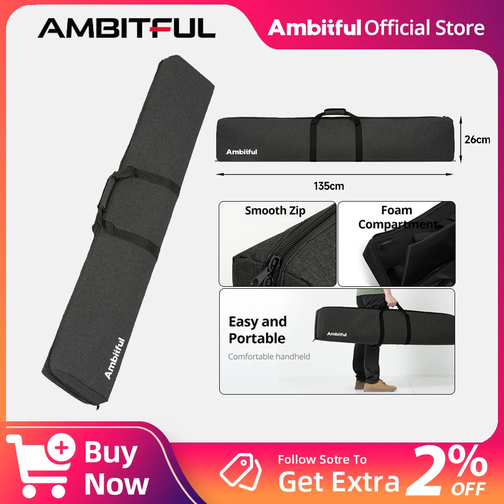 Фото AMBITFUL C-подставка, многоместная сумка для хранения с фиксирующим ремнем, 8 мм, защита от отделения из губки PB20 №1
