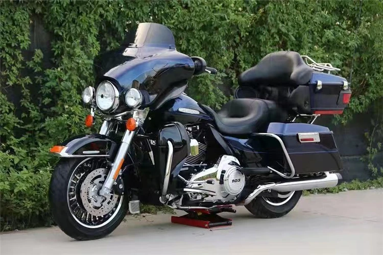 Емкость 1100 фунтов ножничный домкрат для мотоцикла широкая палуба центральная