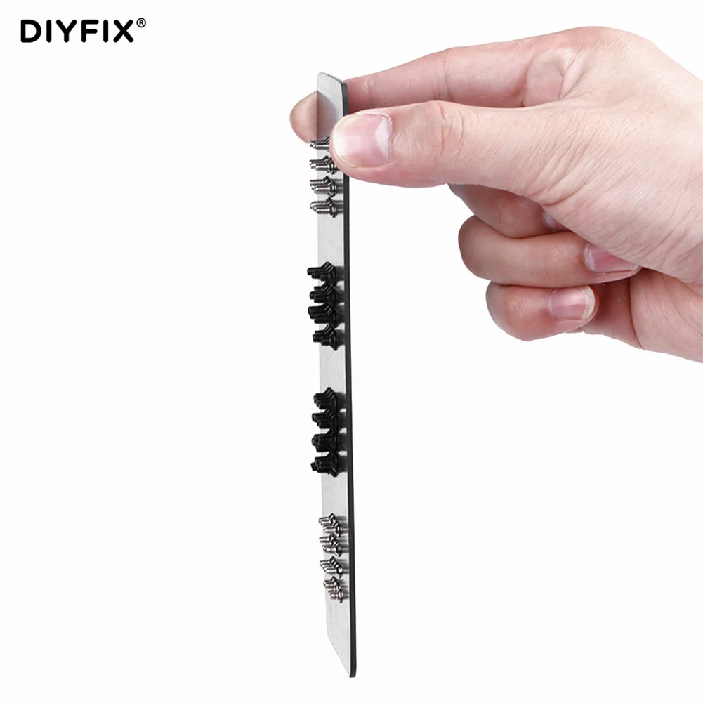 Мягкий рабочий коврик DIYFIX 165*65 мм магнитный винт диаграмма миниатюрный ручной