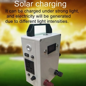 150w hand crank generator emergency power supply lighting power generation emergency car mobile phone charging 220v free global shipping