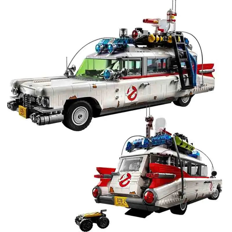 

Ghostbusters ECTO-1 Creative Vehicle Building Block 2352PCS Compatible with 10274 Bricks Toy Car Model Car Kit for Adults