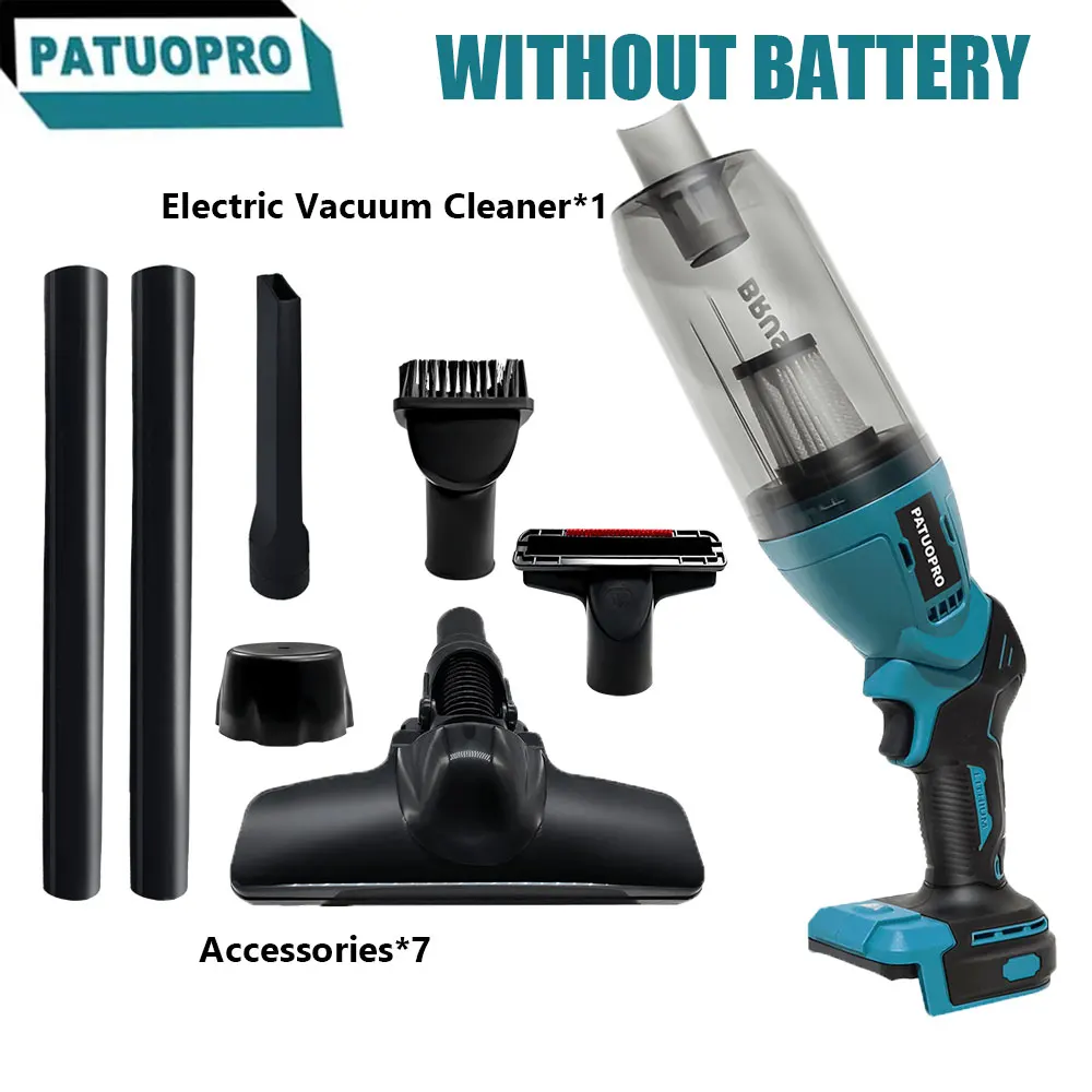 

PATUOPRO беспроводной портативный пылесос для Makita 18В