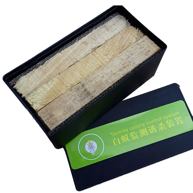 Станция приманки для термитов ловушка мониторинга деревянная коробка ловли