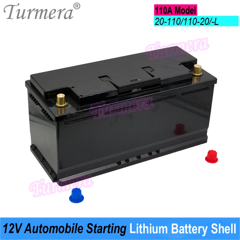 

Turmera 12V Automobile Starting Lithium Batteries Shell Car Battery Box for 110A Series 110-20 20-110 Replace 12V Lead-Acid Use