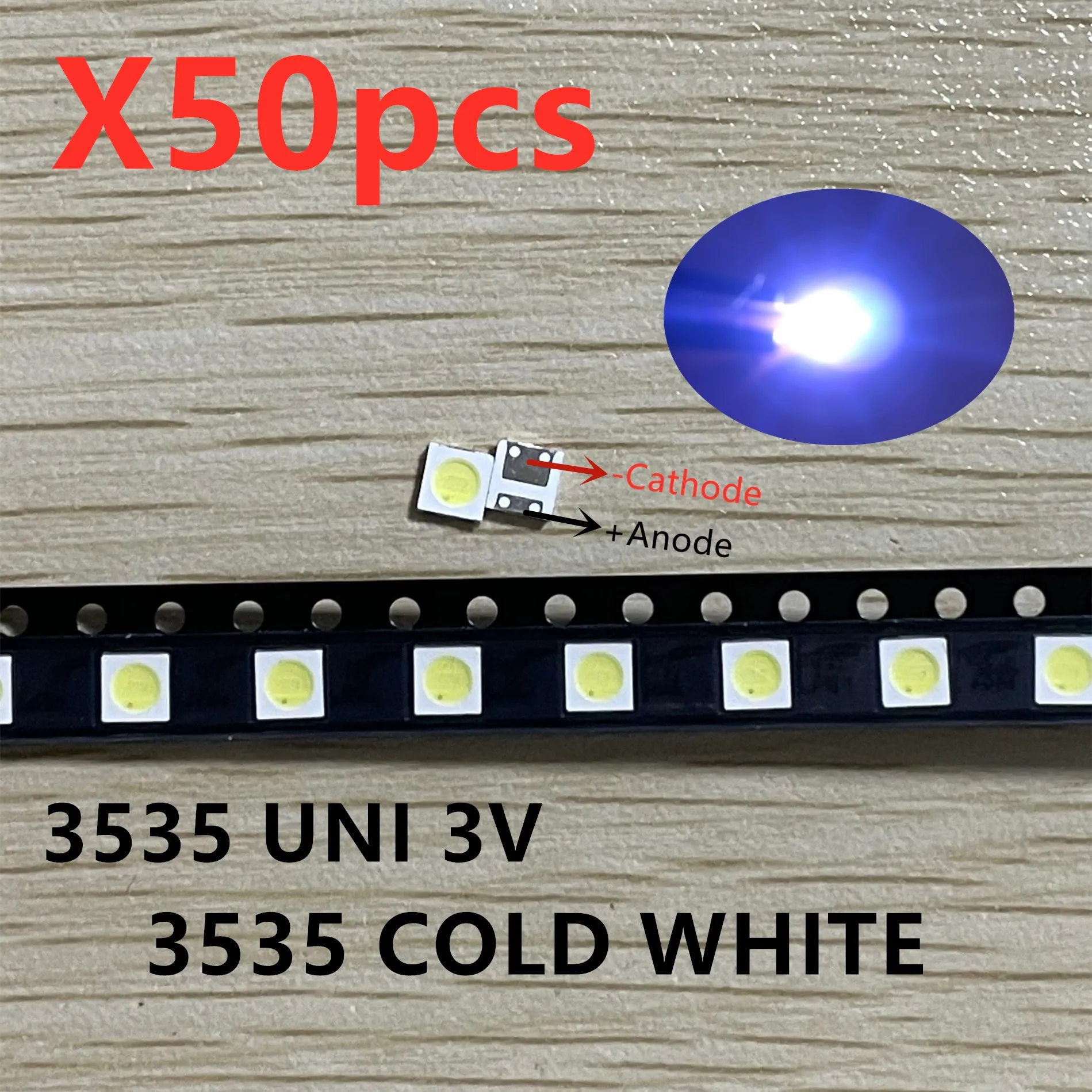 Оригинальная светодиодная подсветка для LG LED 2 Вт 6В/1 3В 100 холодный белый