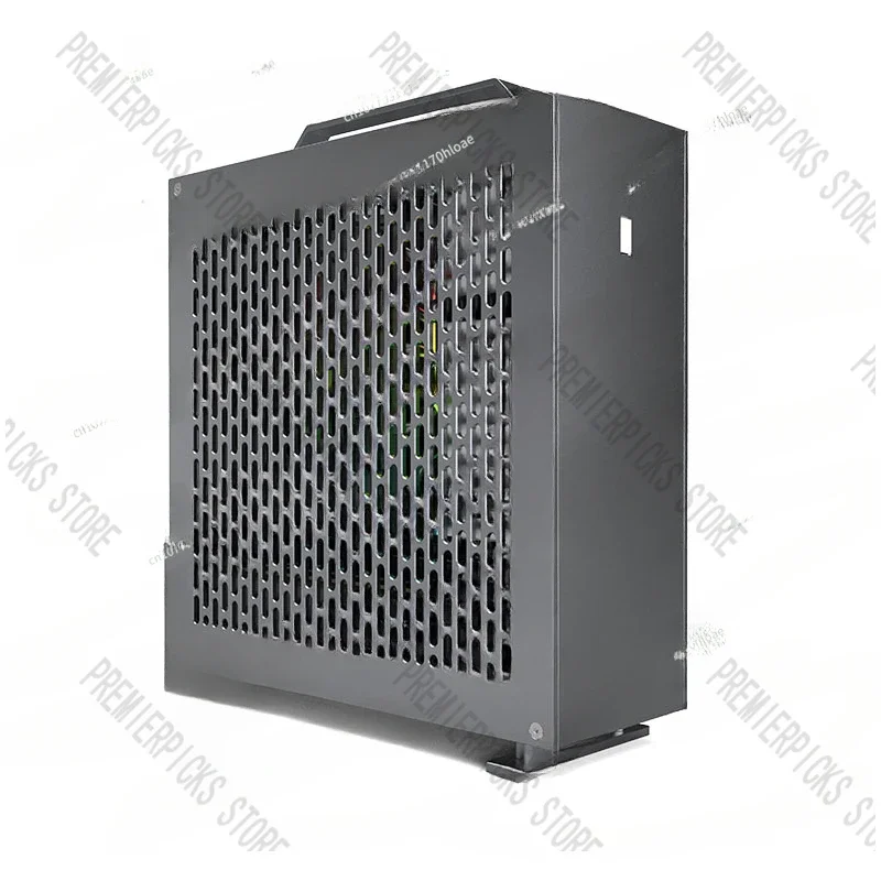 В наличии Lzd Mini A24-V5 2.0 Двойной слот с одним дисплеем 1U Блок питания ITX Шасси