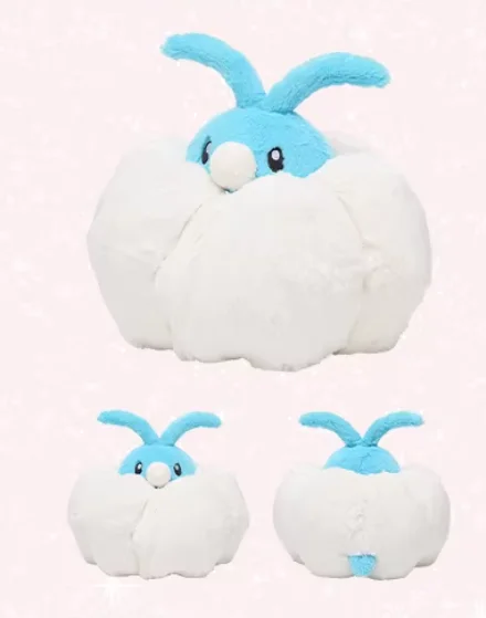 Фото Оригинальная мягкая плюшевая игрушка-кукла Hi-Q Pokemon Swablu из аниме-игр №2