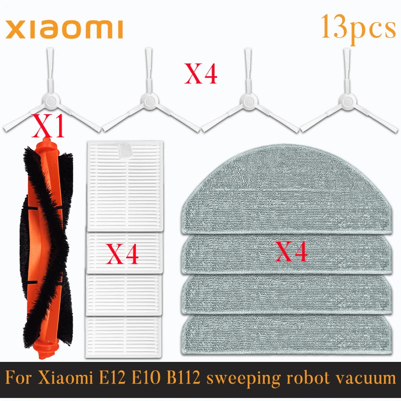 

Запасные части для робота-пылесоса Xiaomi E12 E10 B112