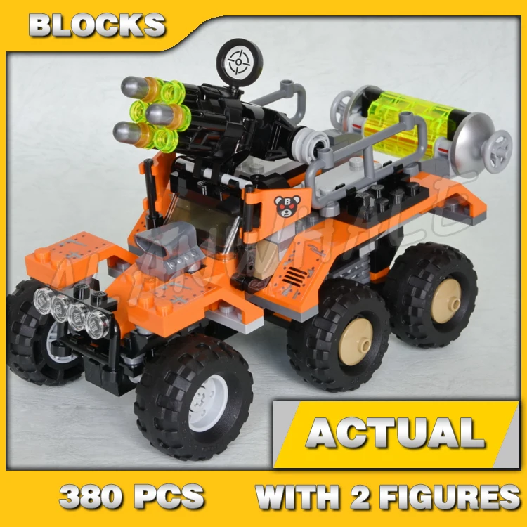 

380 шт., игрушечные строительные блоки, 6 колёс, совместимы с моделями