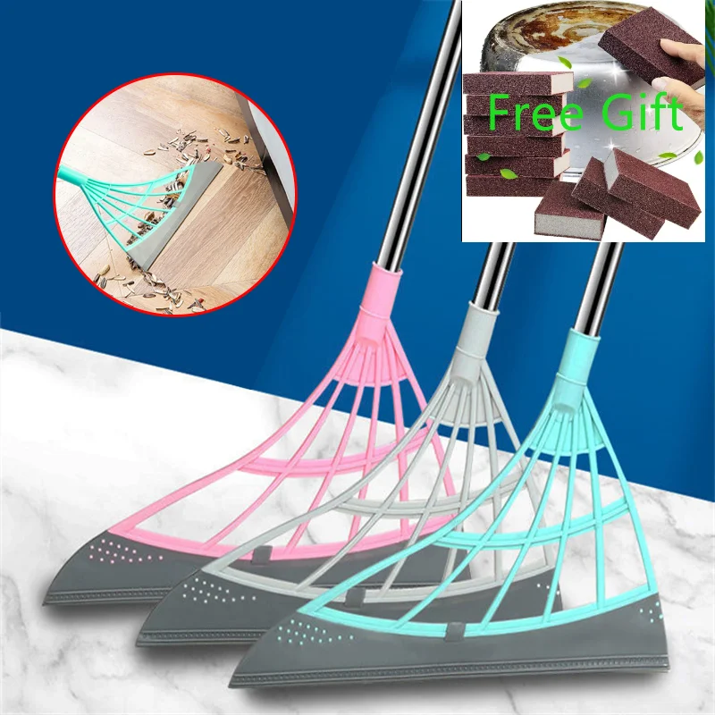 Силиконовый скребок для мытья окон многофункциональный дома пола стекла с