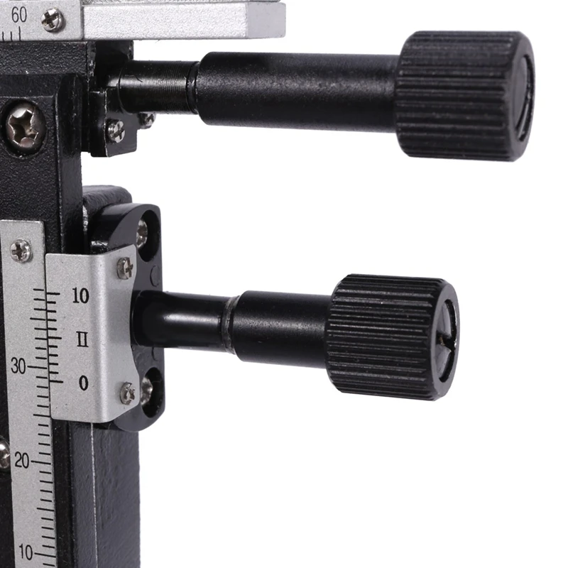 

2X Microscope Attachable Mechanical Stage X-Y Moveable Caliper Vernier With Scale