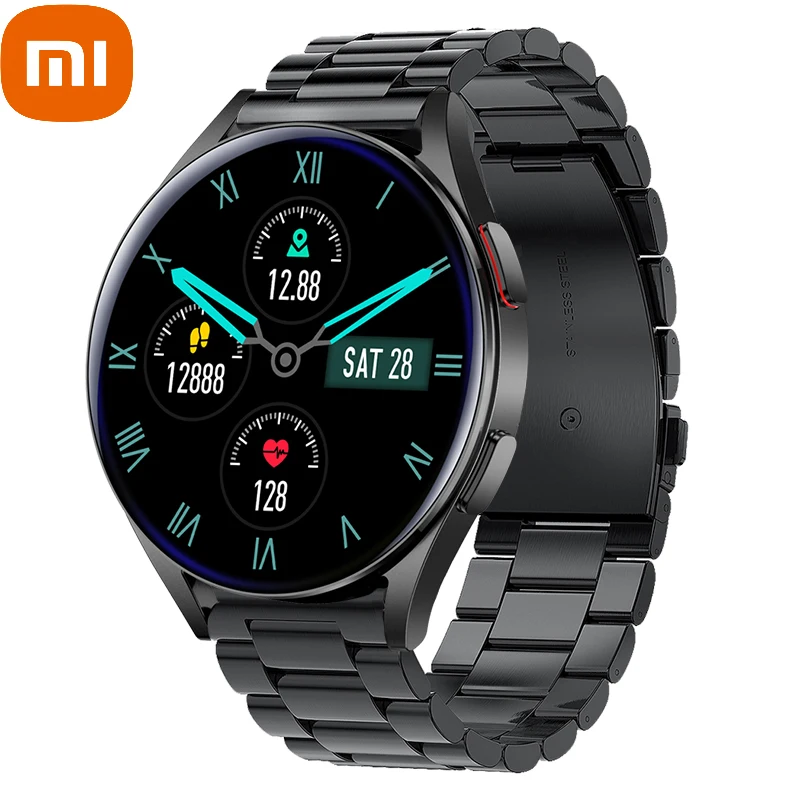 

XIAOMI Bluetooth Call Smart Watch Men Waterproof Sport Fitness Tracker 1.32inch Display Men Smartwatch For Xiaomi Huawei Phone