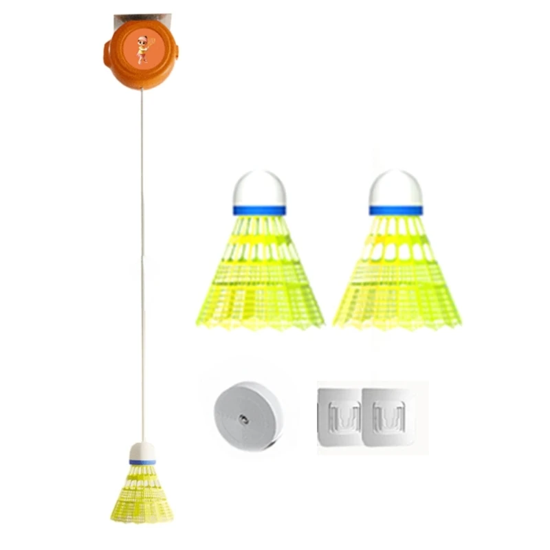 Инструмент для тренировки бадминтона портативный волан самостоятельного