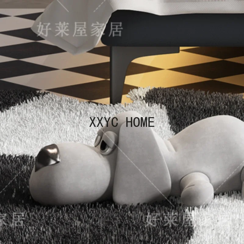 Кровать для пожилых черная из массива дерева QF50TC